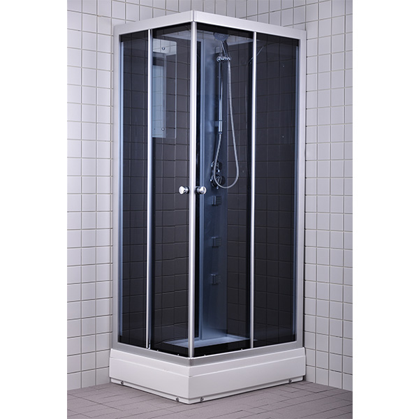 square shower cabin